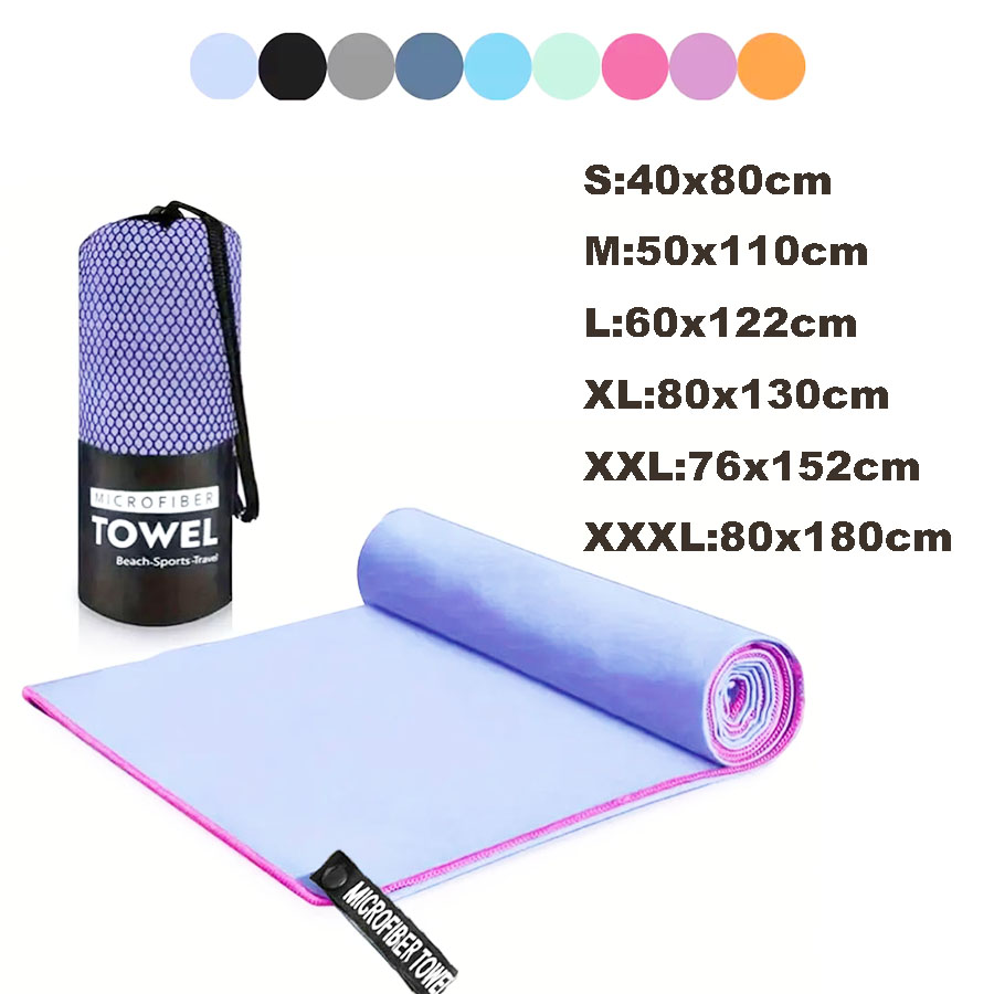 Camp Towel Microfiber - Quick-drying Sports Towel Swimming Gym Fitness