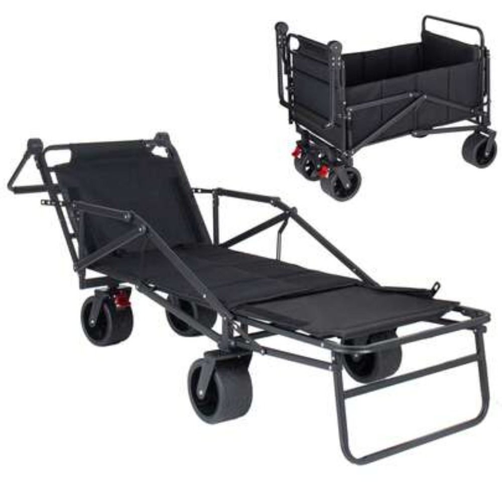 Outdoor Camping Shop - 3-In-1 Seat Wagon Cart with Cup