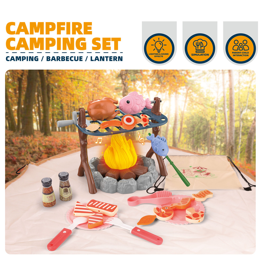 Outdoor Camping Toys - Kids Camping Tent Set Baby Playground
