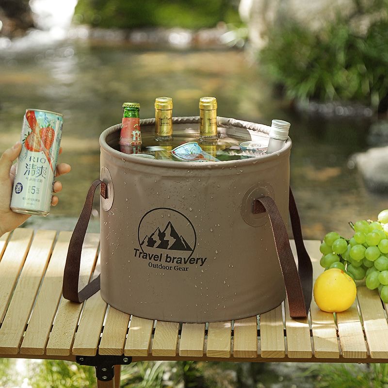 Outdoor Camping Outlet - Car Folding Bucket Waterproof Foldable Sink