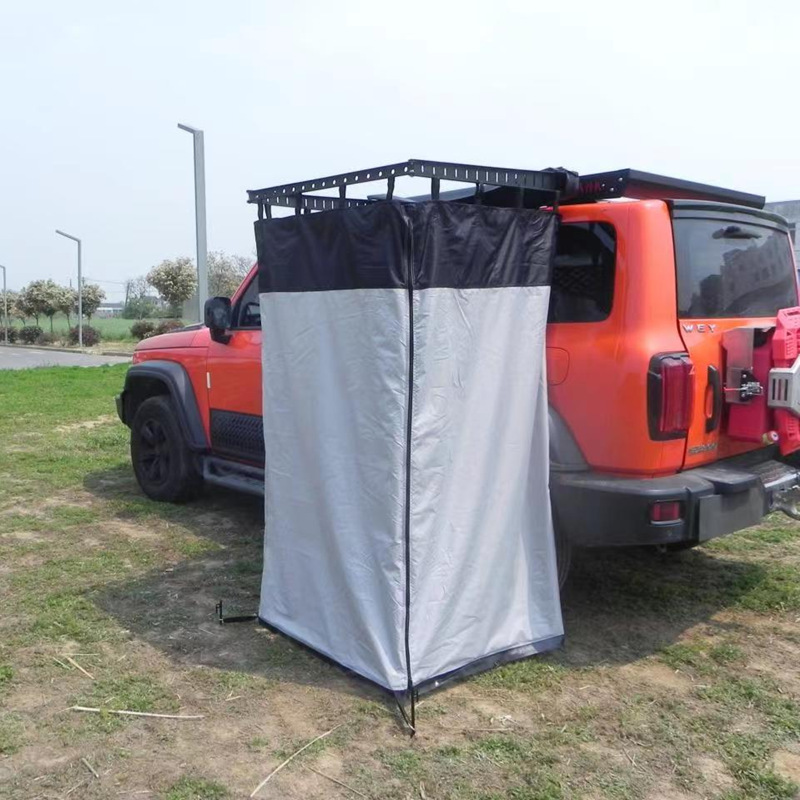 Outdoor Camping Car Tent - Outdoor Camping Shower Tent Car Side