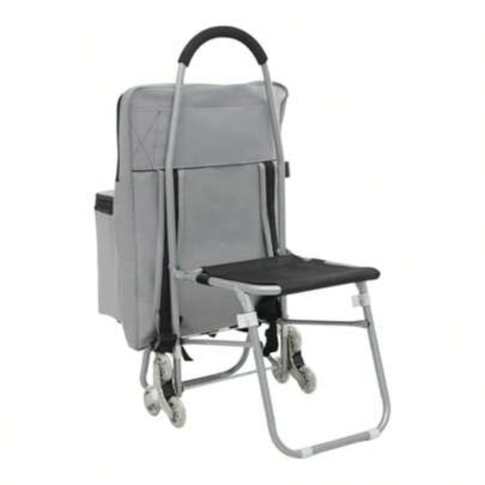 Outdoor Camping Shop - 3 Wheel Folding Art Cart with