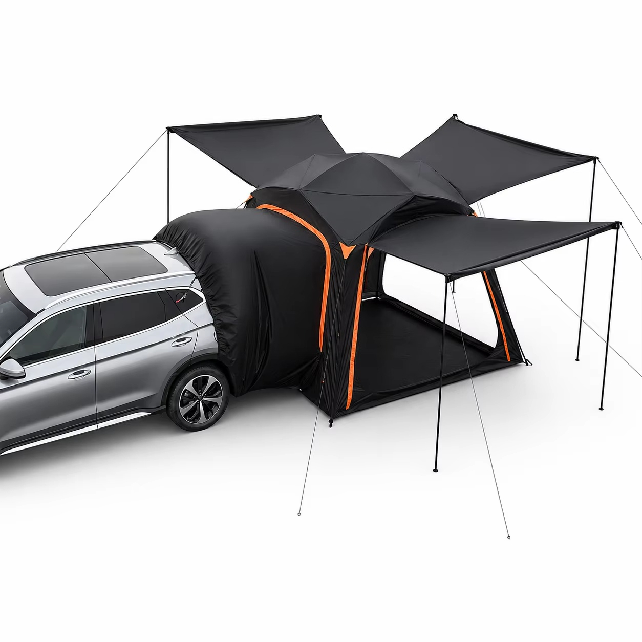 Universal SUV Tail Rear Tent O - огляд і ціна Outdoor Camping Car Tent