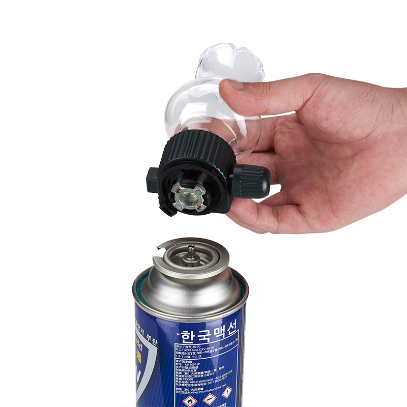 Card Stove Gas Cylinder Head L - огляд і ціна Outdoor Camping Outlet