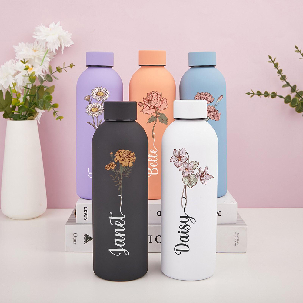 Customized Floral Water Bottle - огляд і ціна Outdoor Camping Direct