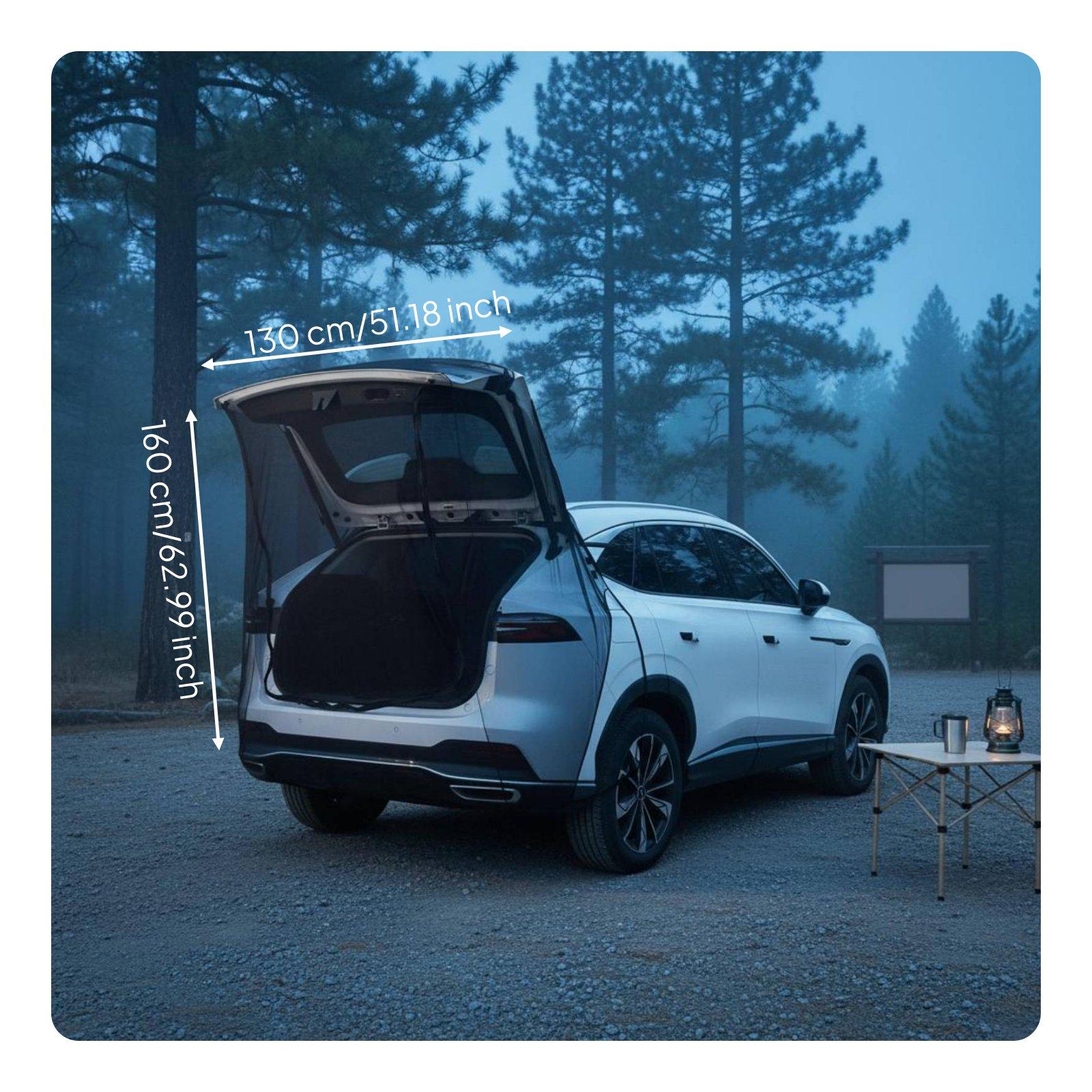 Rear Door Mesh Mosquito Net Ta - огляд і ціна Outdoor Camping Car Tent