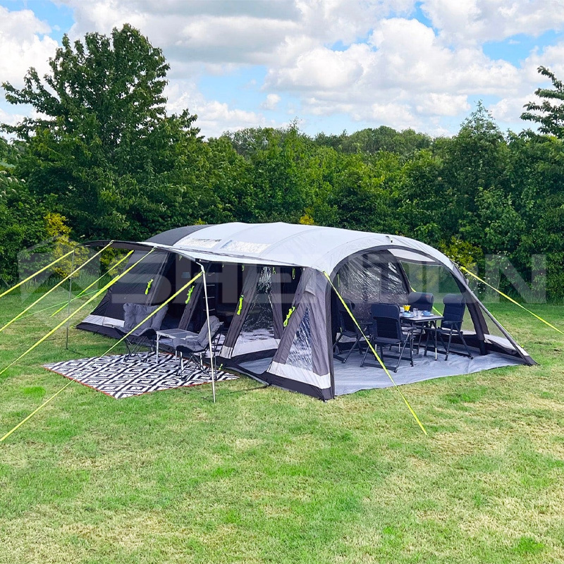 Inflatable Awning Caravan Tent - огляд і ціна Outdoor Camping Car Tent
