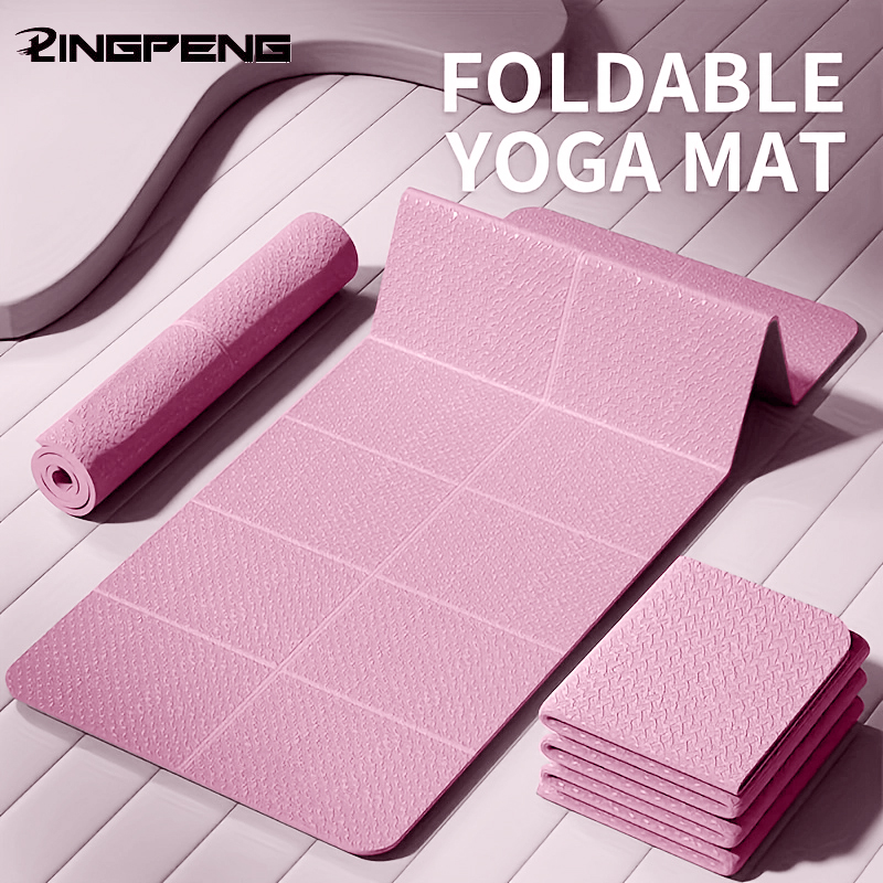 Foldable Yoga Mat TPE 61x183cm - огляд і ціна Outdoor Camping Rug Waterproof