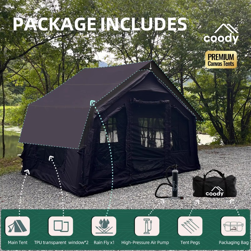 YTYIN Coody 8.0 Inflatable Air - огляд і ціна Outdoor Camping Direct