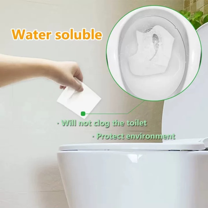 10-120PCS Disposable Toilet Se - огляд і ціна Outdoor Camping Bathroom