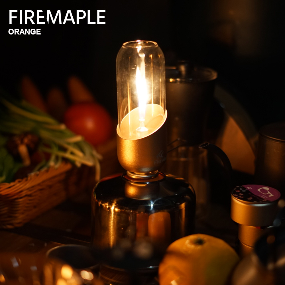 Fire Maple Orange Gas Lantern  - огляд і ціна Outdoor Camping Outlet