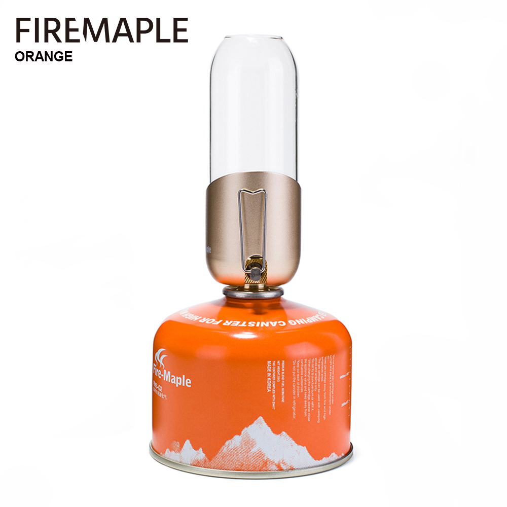 Fire Maple Orange Gas Lantern  - огляд і ціна Outdoor Camping Outlet