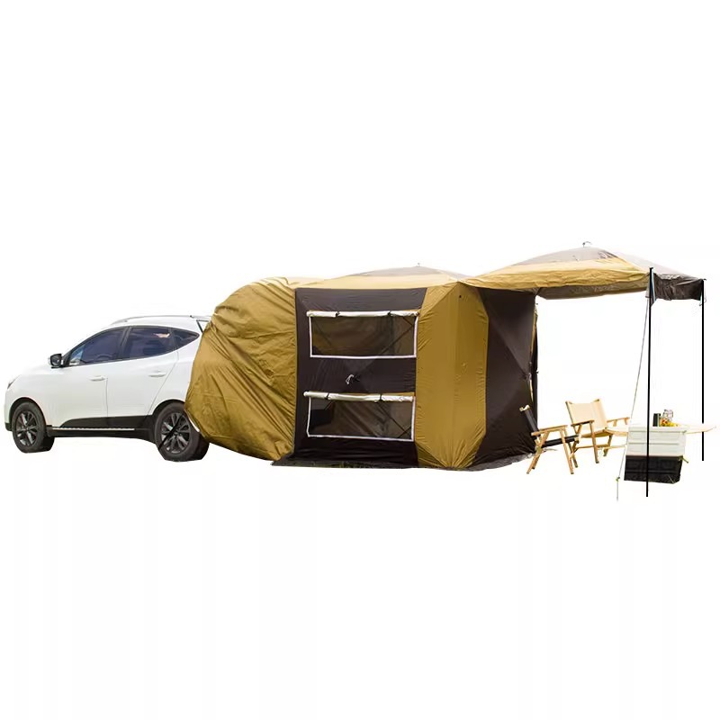 Factory Manufacturer 4 Person  - огляд і ціна Outdoor Camping Car Tail Tent