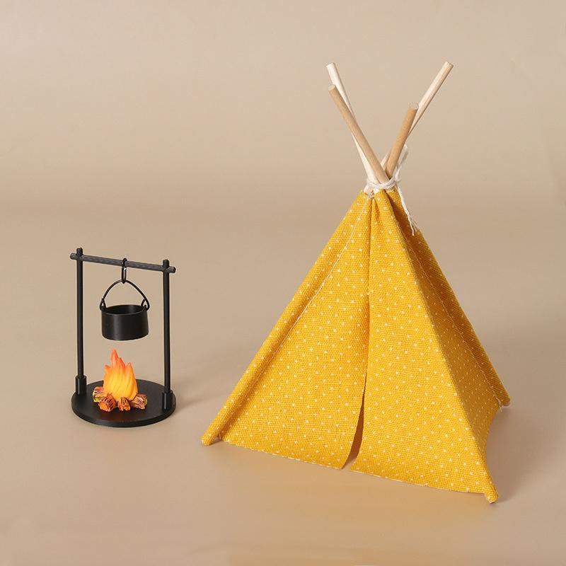1:12 Scale Camping Tent Model  - огляд і ціна Outdoor Camping Toys
