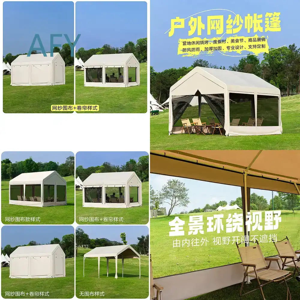 Breathable Shed Summer Pergola - огляд і ціна Outdoor Camping Van Tent