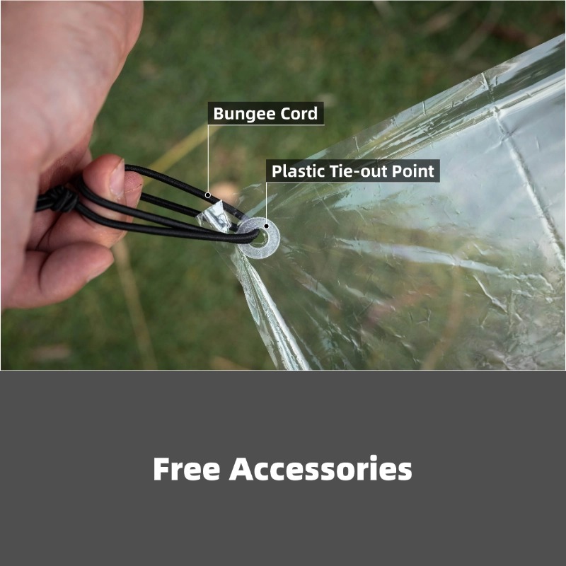 [HODR GEAR]Ultralight Polycro  - огляд і ціна Outdoor Camping Rug Waterproof