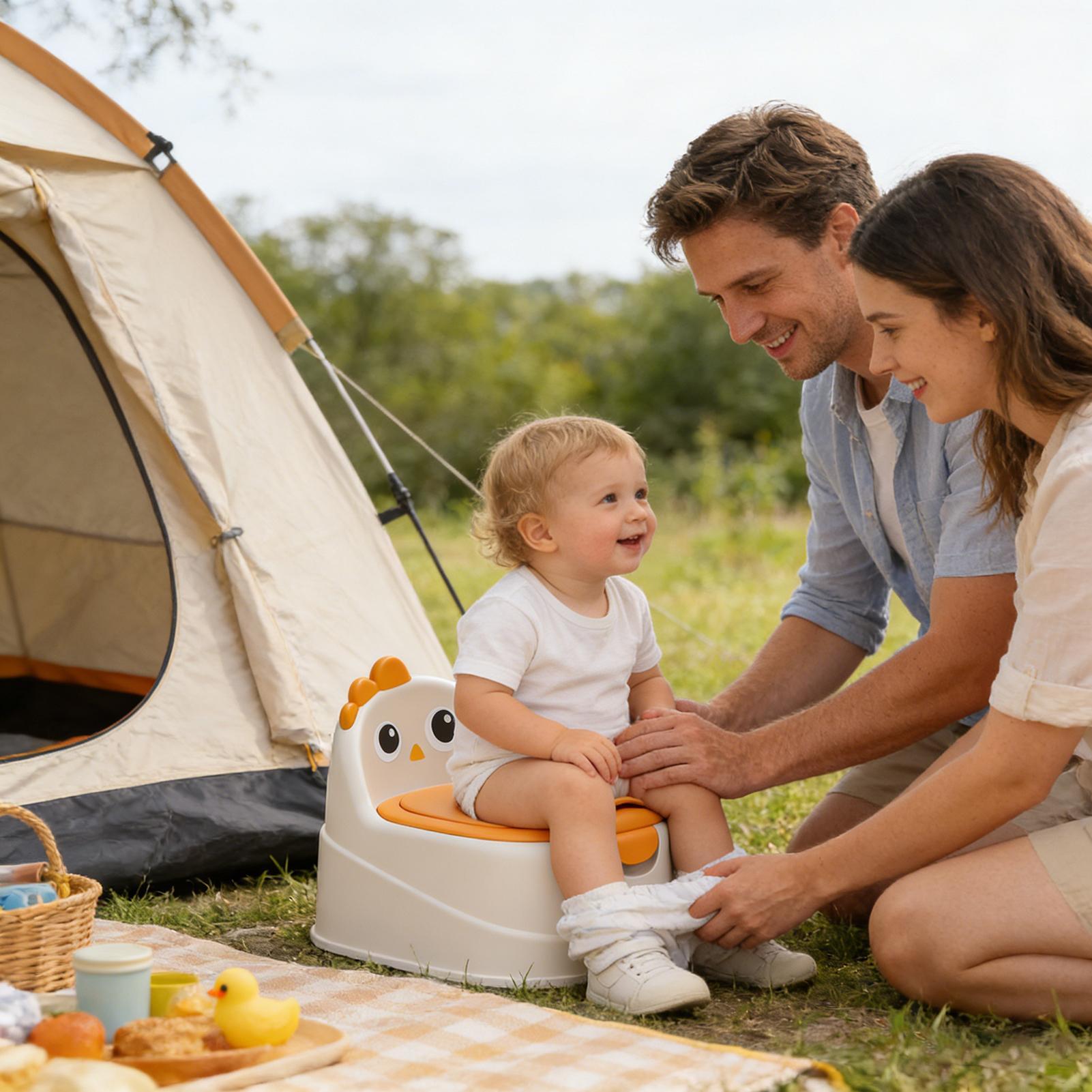 Potty Training Toilet Portable - огляд і ціна Outdoor Camping Bathroom