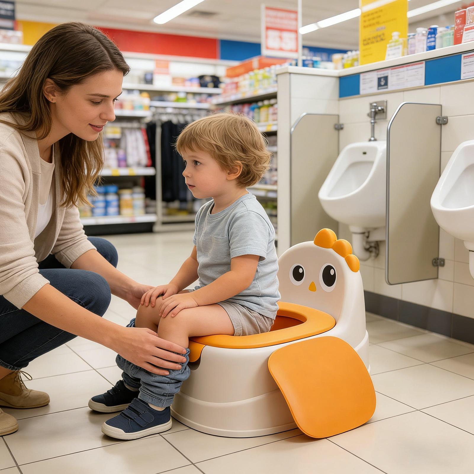 Potty Training Toilet Portable - огляд і ціна Outdoor Camping Bathroom