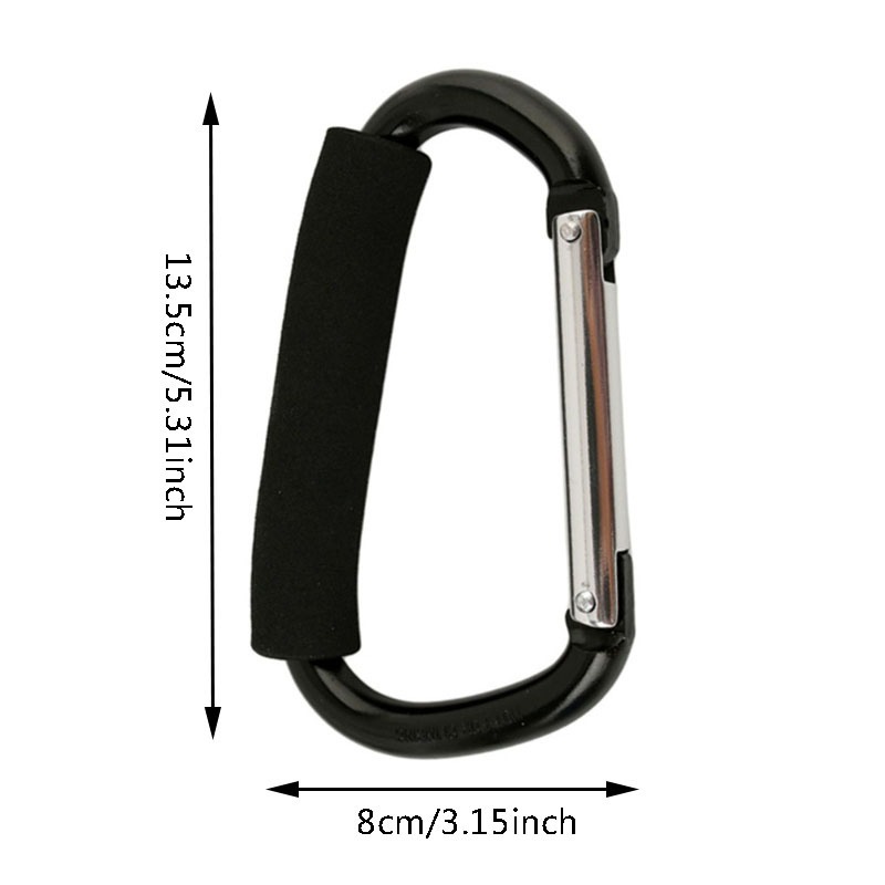 135mm*8mm Large Carabiner Hook - огляд і ціна Outdoor Camping Shop