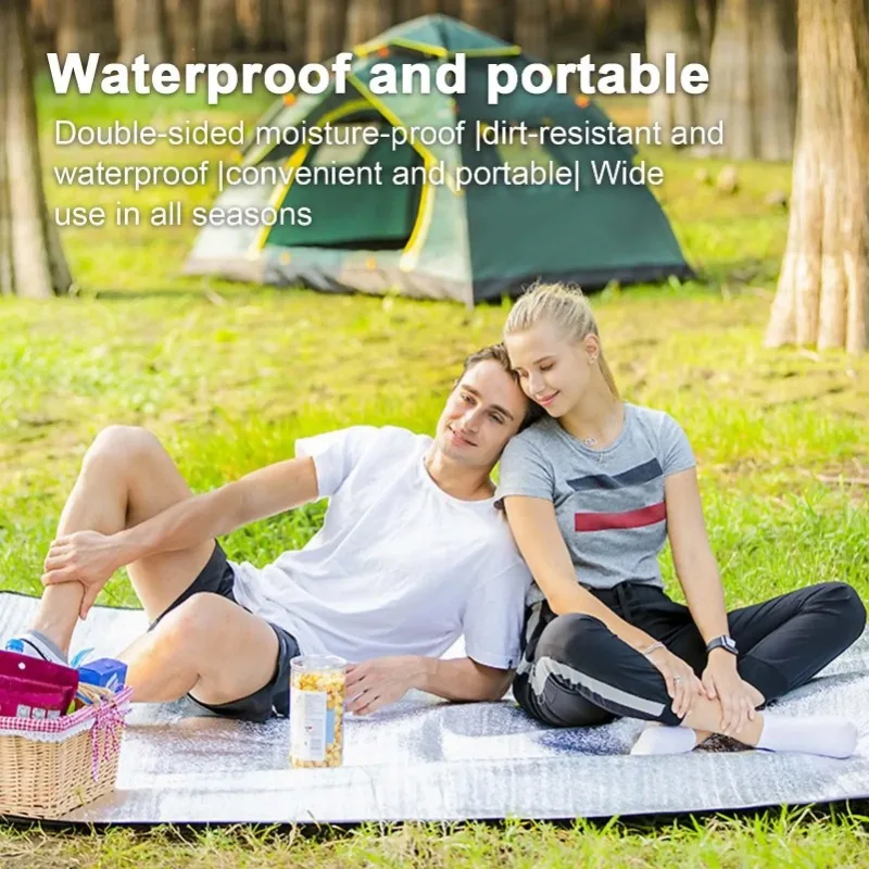 1/2Pcs Waterproof Outdoor Camp - огляд і ціна Outdoor Camping Mat Waterproof