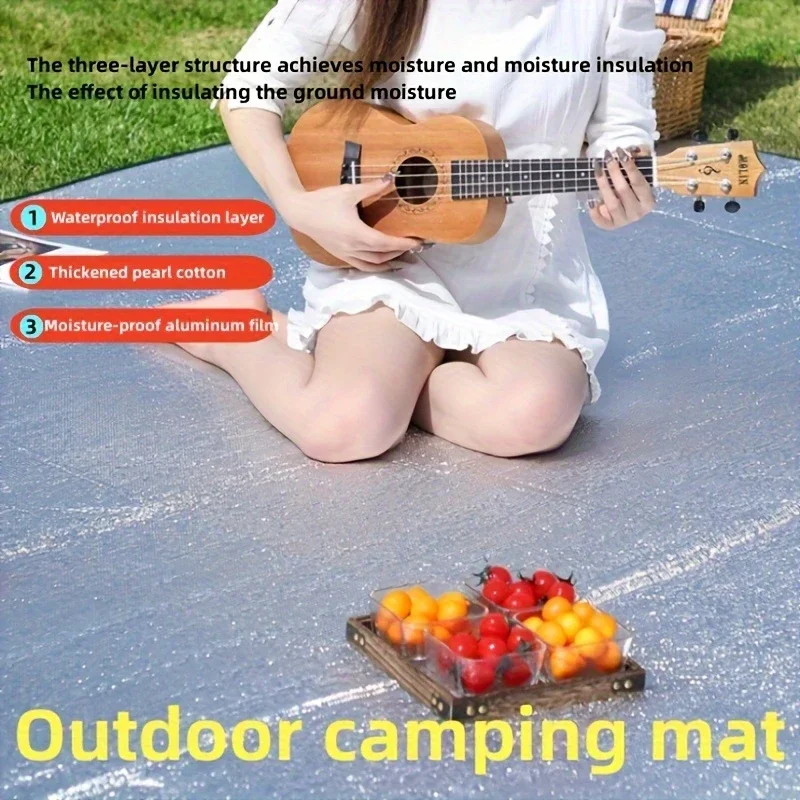 1/2Pcs Waterproof Outdoor Camp - огляд і ціна Outdoor Camping Mat Waterproof