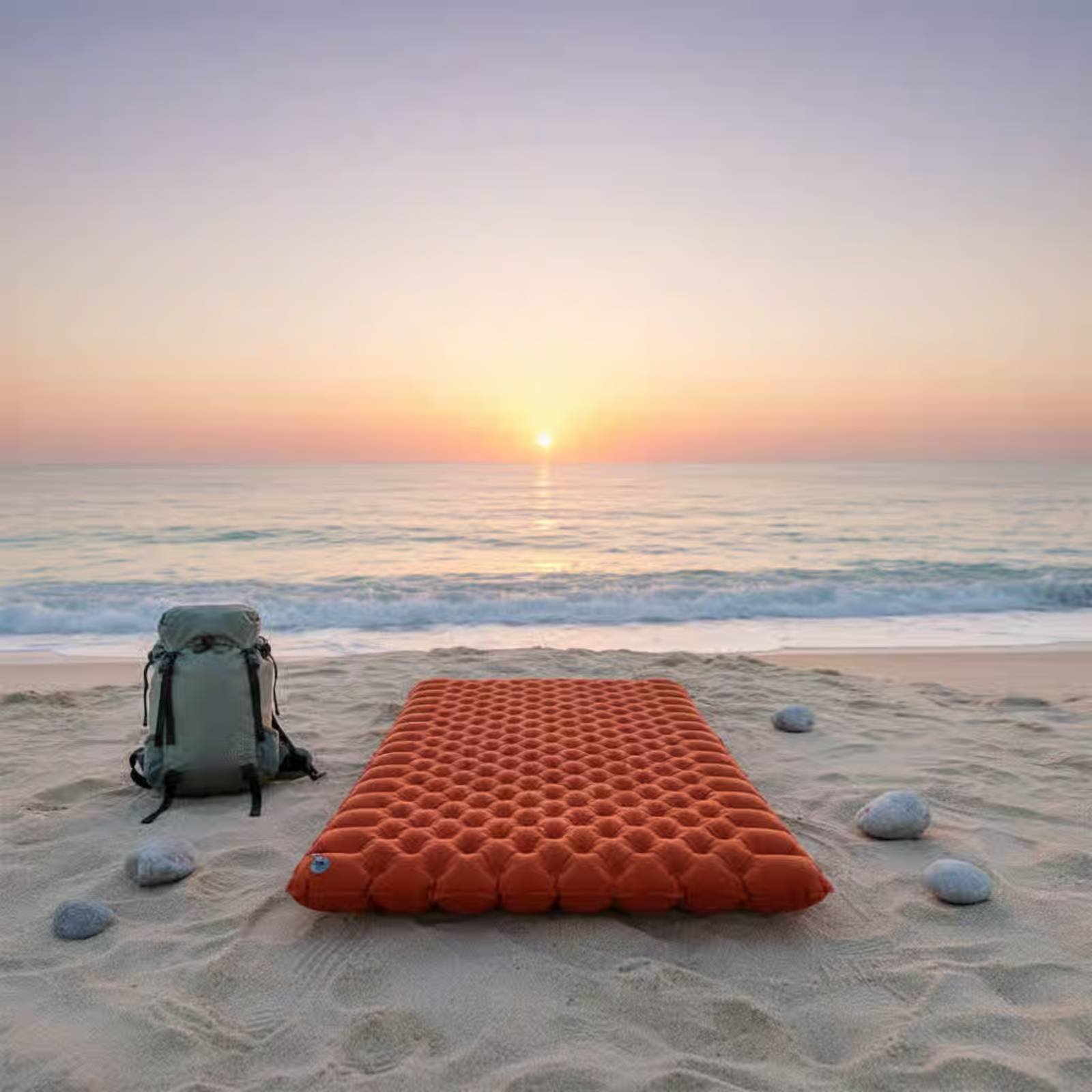 Inflatable Camping Mat Nylon T - огляд і ціна Outdoor Camping Rug Waterproof