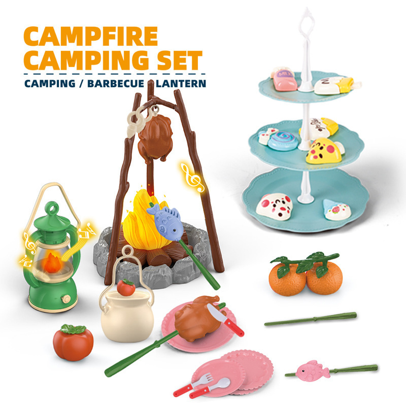 Kids Camping Tent Set Baby Pla - огляд і ціна Outdoor Camping Toys