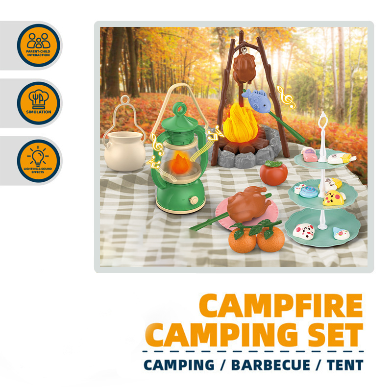 Kids Camping Tent Set Baby Pla - огляд і ціна Outdoor Camping Toys