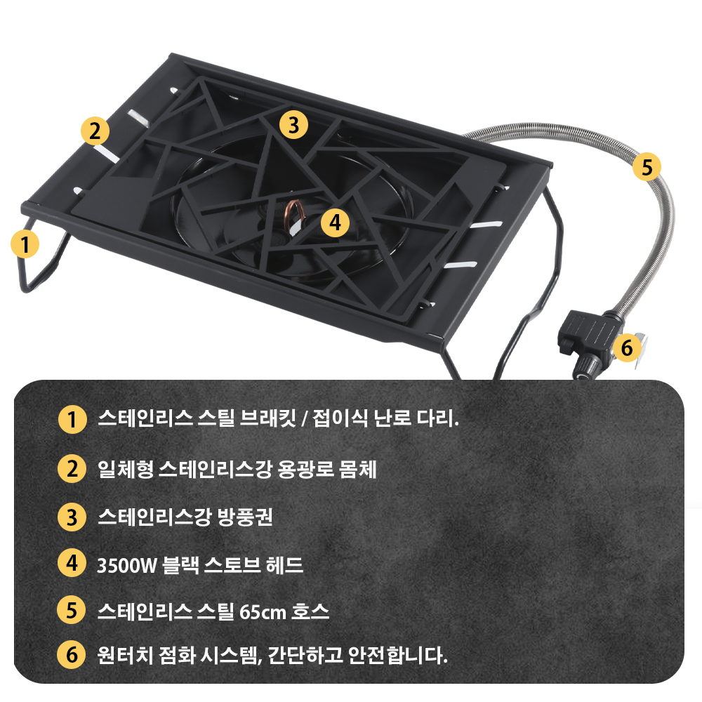 Pandatour Camping IGT Stove 65 - огляд і ціна Outdoor Camping Outlet