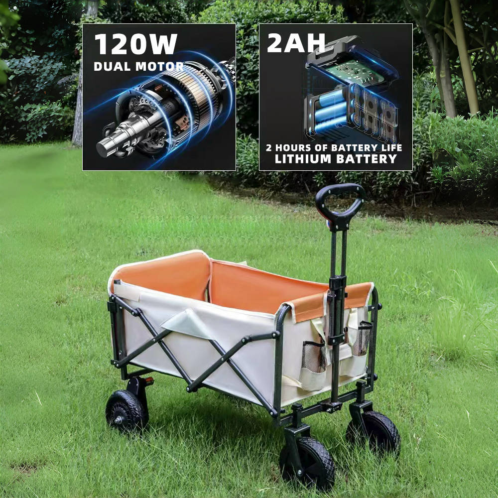 Electric Camping Wagon Cart Fo - огляд і ціна Outdoor Camping Shop