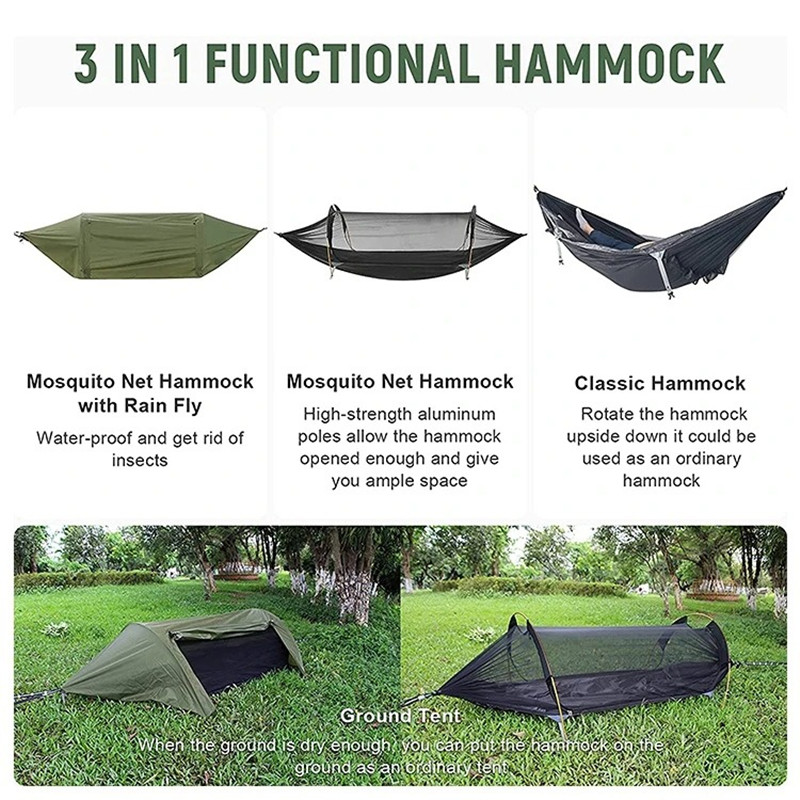 3-in-1 Tunnel Mosquito Net Ham - огляд і ціна Outdoor Camping Solo