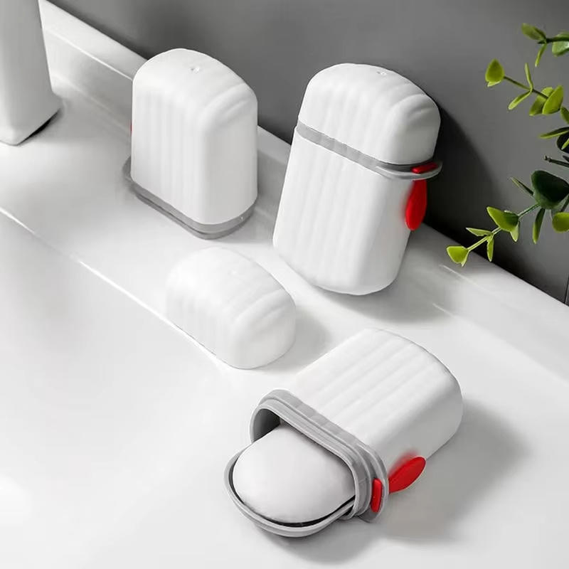 Travel Portable Soap Box with  - огляд і ціна Outdoor Camping Bathroom