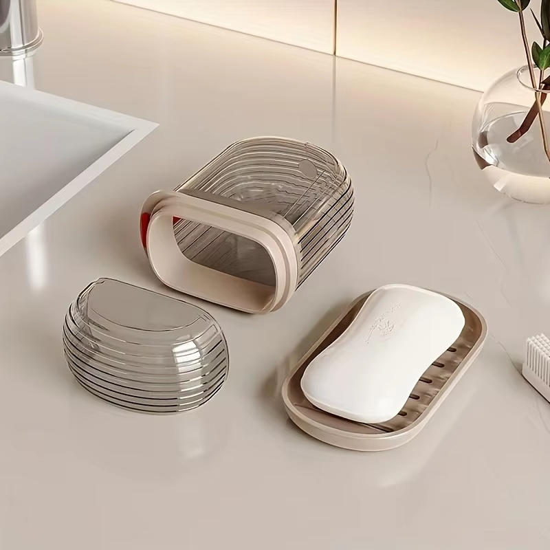 Travel Portable Soap Box with  - огляд і ціна Outdoor Camping Bathroom
