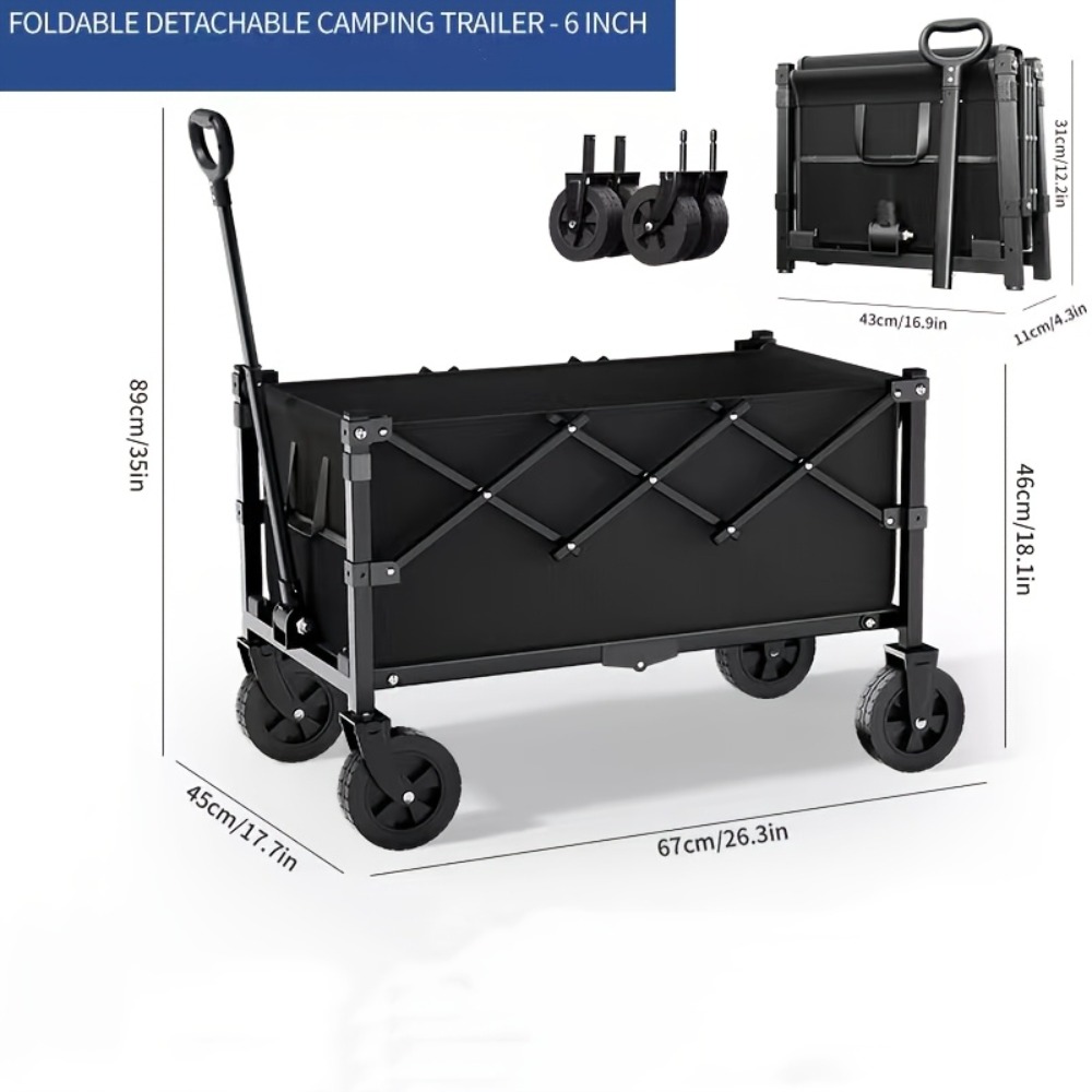Folding Garden Cart 360 lbs Ca - огляд і ціна Outdoor Camping Shop