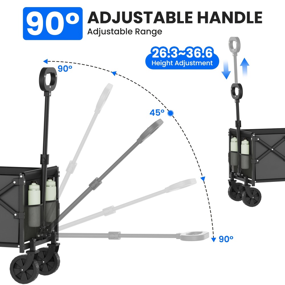 Folding Garden Cart 360 lbs Ca - огляд і ціна Outdoor Camping Shop