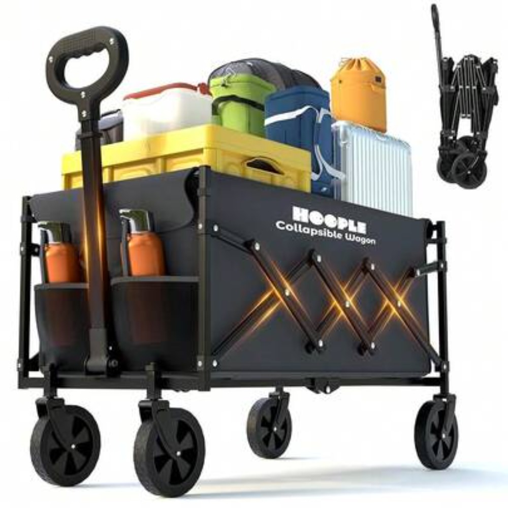 Collapsible Wagon With Wheels  - огляд і ціна Outdoor Camping Shop