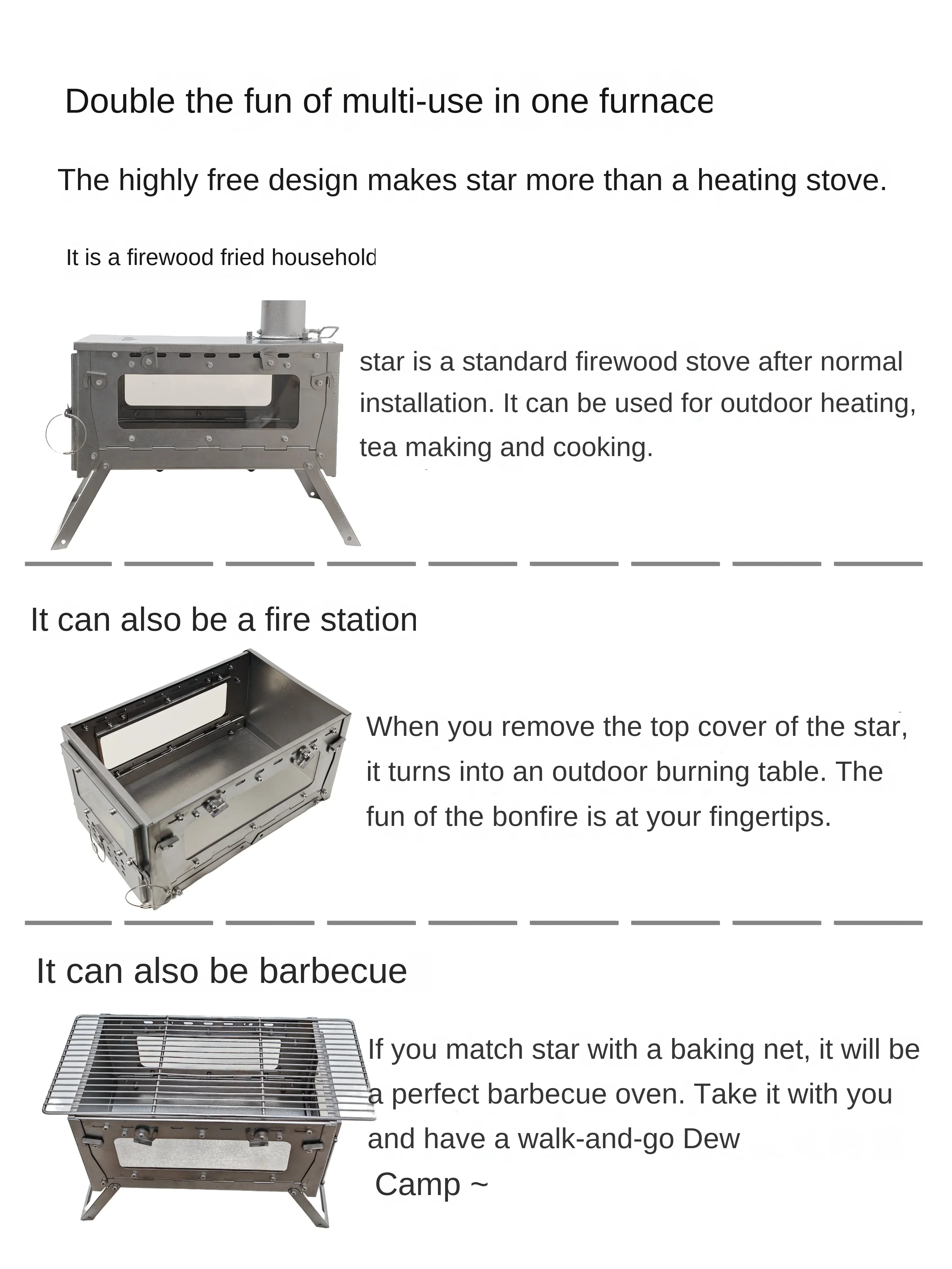 WT Star Ti Titanium Alloy Fold - огляд і ціна Outdoor Camping Outlet