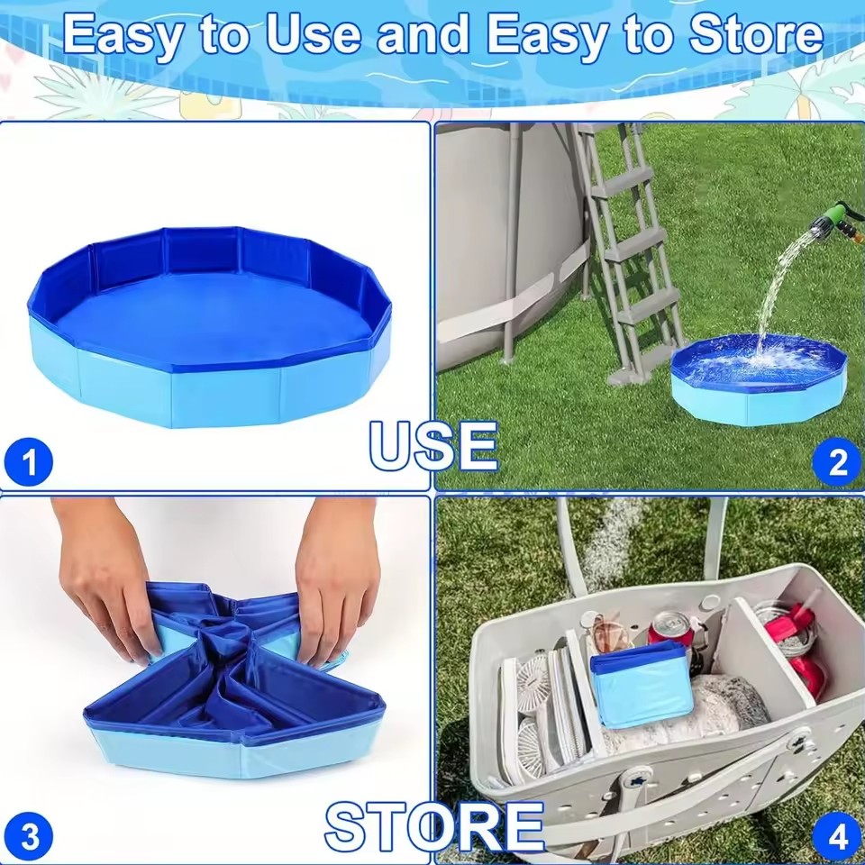 Folding Swimming Pool Basin Sp - огляд і ціна Outdoor Camping Bathroom