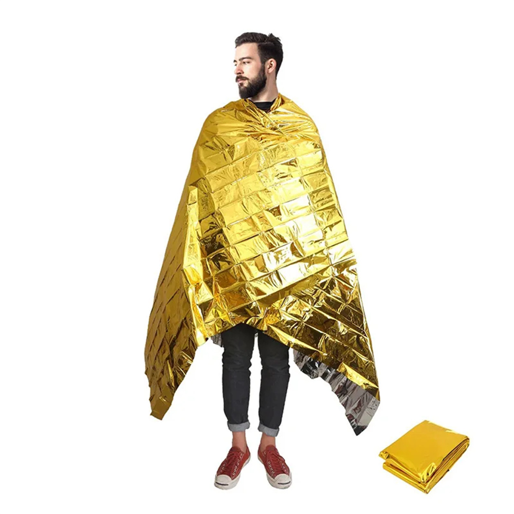 5Pcs Emergency Thermal Blanket - огляд і ціна Outdoor Camping Rug Waterproof