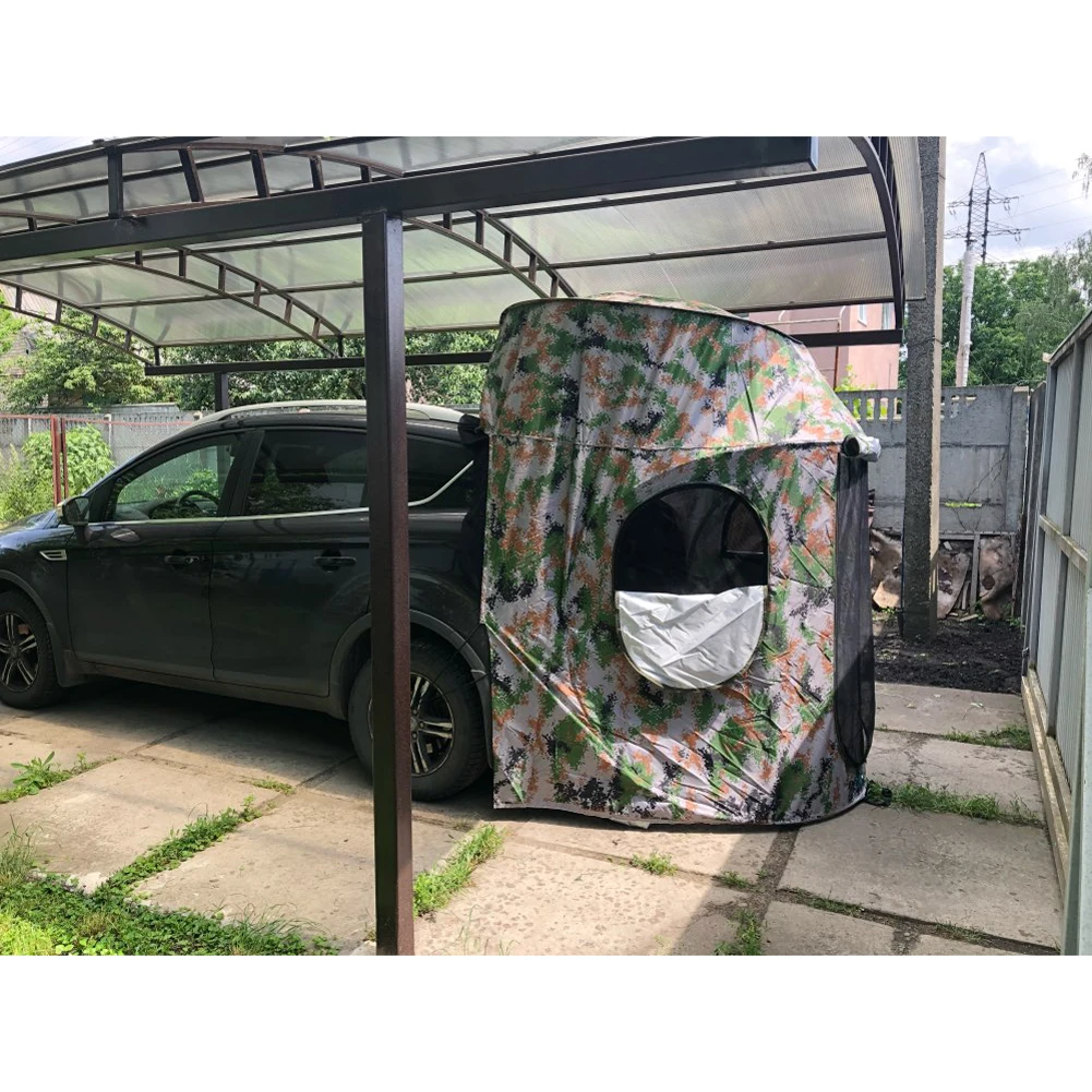 Car Rear Roof Outdoor Equipmen - огляд і ціна Outdoor Camping Car Tail Tent