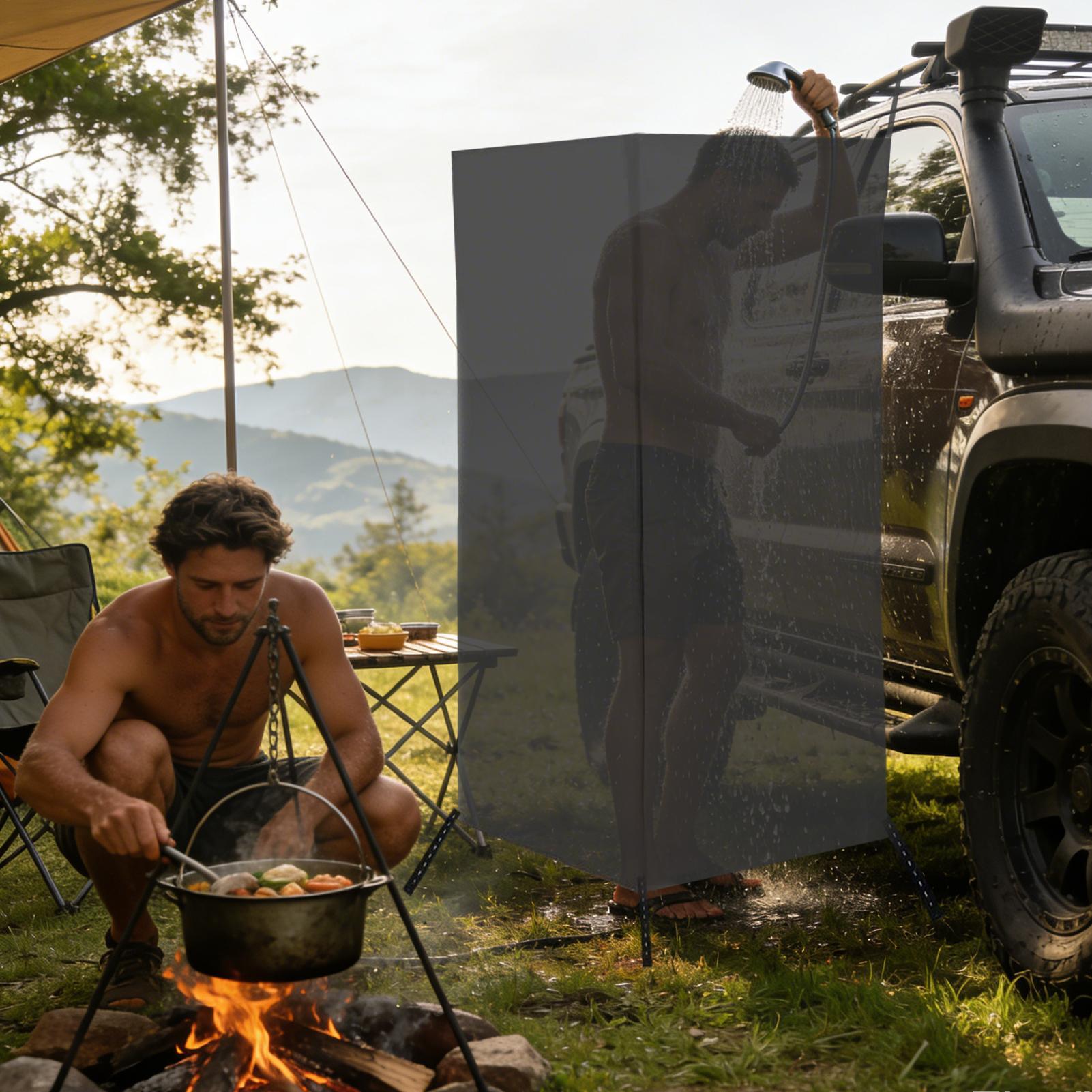 Portable Dressing Room Car Sid - огляд і ціна Outdoor Camping Car Tent