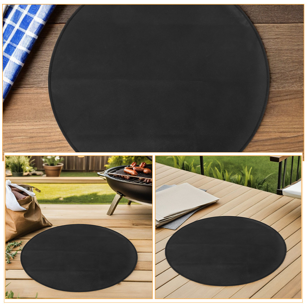 Round Fireproof Bbq Mat Heat R - огляд і ціна Outdoor Camping Mat Waterproof
