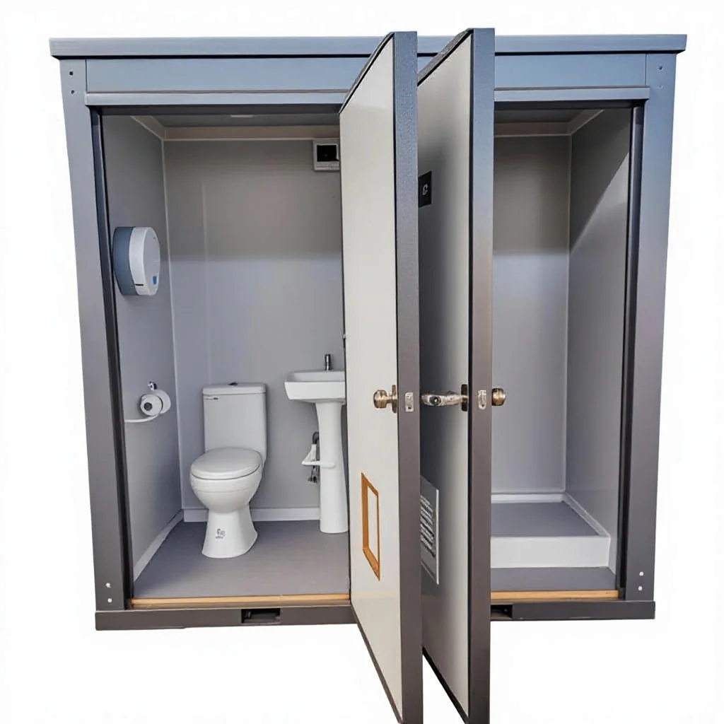 2026 Prefab China Outdoor Mobi - огляд і ціна Outdoor Camping Bathroom