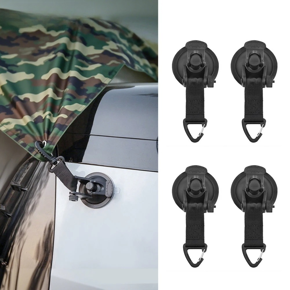 2/4pcs Car Tent Suction Cup Bu - огляд і ціна Outdoor Camping Van Tent