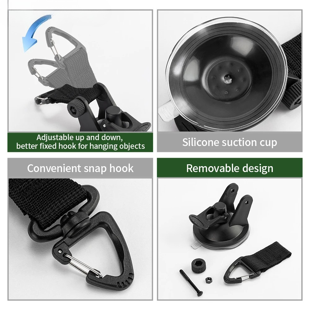 2/4pcs Car Tent Suction Cup Bu - огляд і ціна Outdoor Camping Van Tent