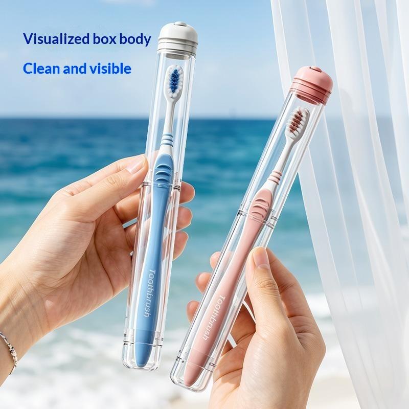 Portable Toothbrush Holder Box - огляд і ціна Outdoor Camping Bathroom