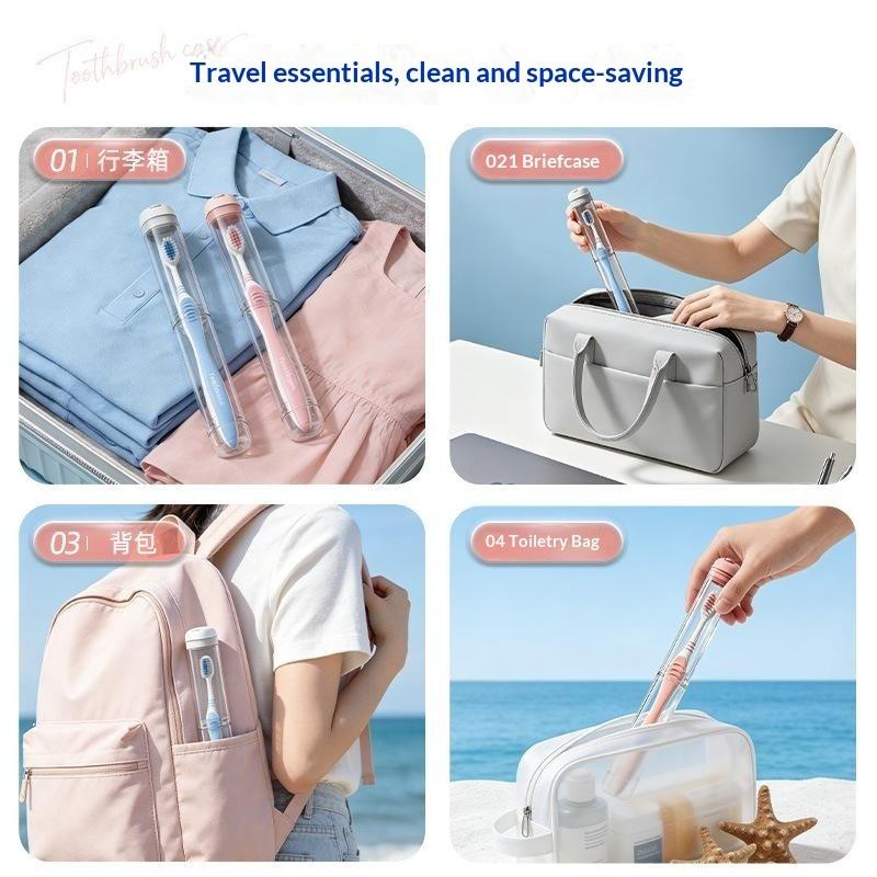 Portable Toothbrush Holder Box - огляд і ціна Outdoor Camping Bathroom