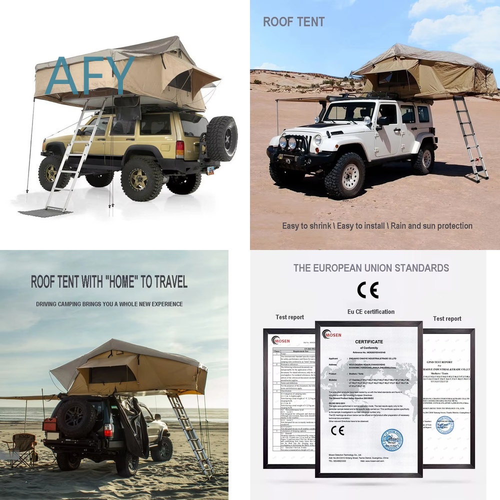 Automatic Folding Roof Tent fo - огляд і ціна Outdoor Camping Van Tent