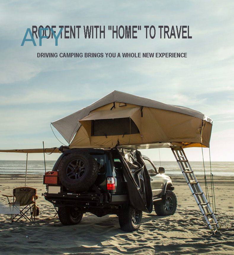 Automatic Folding Roof Tent fo - огляд і ціна Outdoor Camping Van Tent