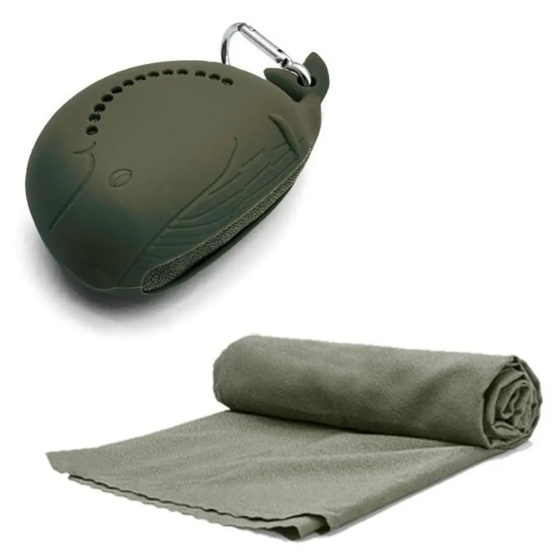 Portable Silicone Case&Lightwe - огляд і ціна Camp Towel Microfiber